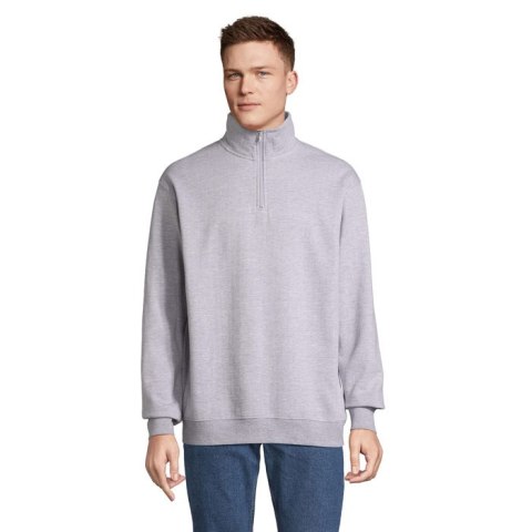 Bluza z kołnierzem CONRAD grey melange XXL (S04234-GY-XXL)