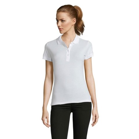 PASSION Damskie POLO 170g Biały XXL (S11338-WH-XXL)