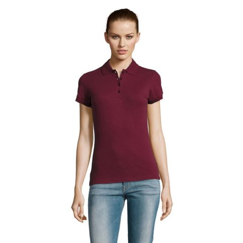 PASSION Damskie POLO 170g Burgundy XXL (S11338-BG-XXL)