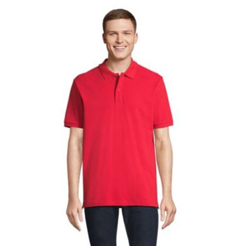 PEGASE Polo Organic 210g Bright Rojo XL (S04242-BT-XL)