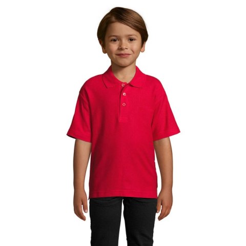 SUMMER II KIDS Polo 170g Czerwony XL (S11344-RD-XL)