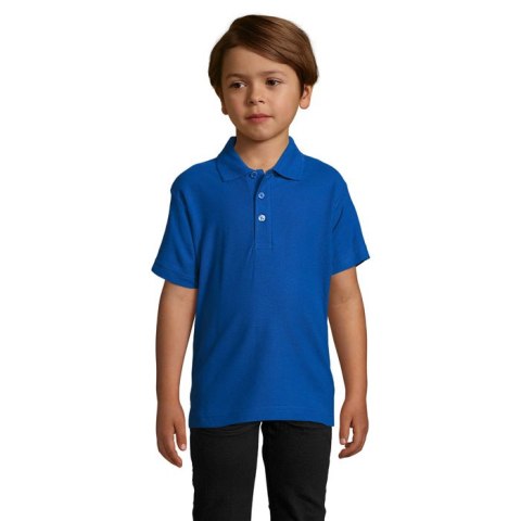 SUMMER II KIDS Polo 170g Niebieski 3XL (S11344-RB-3XL)