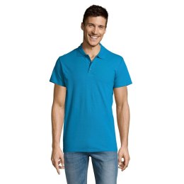 SUMMER II MEN polo 170g Aqua M (S11342-AQ-M)