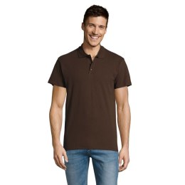 SUMMER II MEN polo 170g Chocolate L (S11342-CH-L)