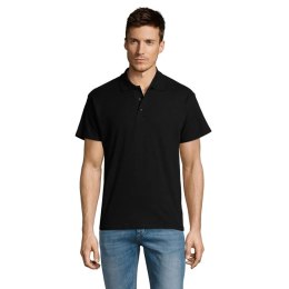 SUMMER II MEN polo 170g Czarny / Czarny opal XXL (S11342-BK-XXL)