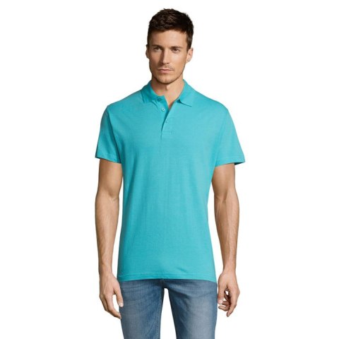 SUMMER II MEN polo 170g atoll blue L (S11342-AL-L)