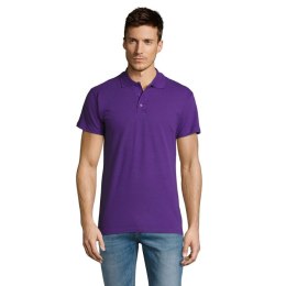 SUMMER II MEN polo 170g dark purple XS (S11342-DA-XS)