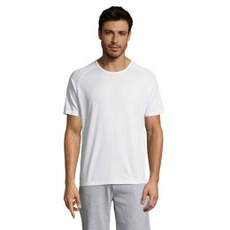 Koszulka męska SPORTY Biały XXL (S11939-WH-XXL)