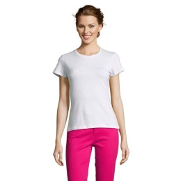 MISS Damski T-SHIRT 150g Biały M (S11386-WH-M)