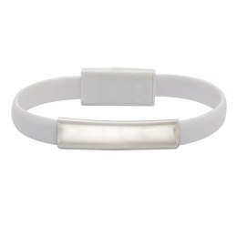 Bransoletka USB Bracelet, biały