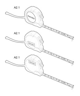 Longo (3 m) 2090 - czerwony/czarny