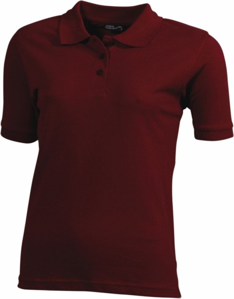 Classic polo 25 - bordowy