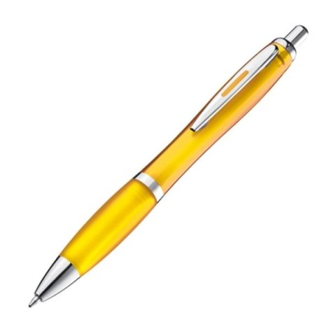 Długopis plastikowy MOSCOW kolor żółty
