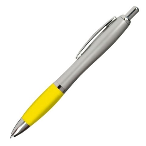 Długopis plastikowy ST.PETERSBURG kolor żółty