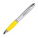 Długopis plastikowy ST.PETERSBURG kolor żółty