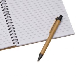 Notes A6 w linie z długopisem KEYSTONE kolor brązowy