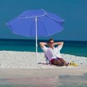 Parasol plażowy FORT LAUDERDALE kolor niebieski