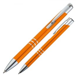 Długopis metalowy ASCOT kolor pomarańczowy