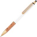 Długopis metalowy CAPRI kolor biały