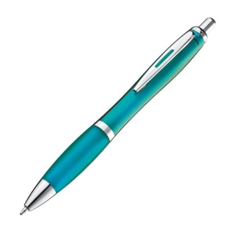 Długopis plastikowy MOSCOW kolor turkusowy