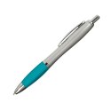Długopis plastikowy ST.PETERSBURG kolor turkusowy