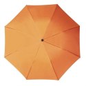 Parasol manualny LILLE kolor pomarańczowy