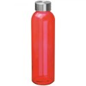 Butelka szklana INDIANAPOLIS 550 ml kolor czerwony