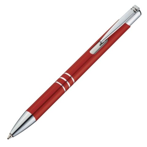 Długopis metalowy ASCOT kolor czerwony