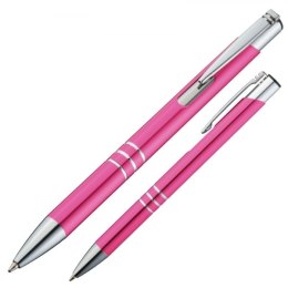 Długopis metalowy ASCOT kolor różowy