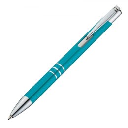 Długopis metalowy ASCOT kolor turkusowy