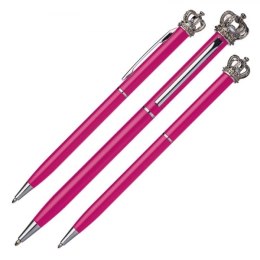 Długopis metalowy KINGS PARK kolor różowy