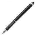 Długopis metalowy touch pen LUEBO kolor czarny