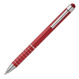 Długopis metalowy touch pen LUEBO kolor czerwony