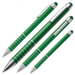 Długopis metalowy touch pen LUEBO kolor zielony