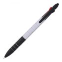 Długopis plastikowy 3w1 touch pen BOGOTA kolor szary