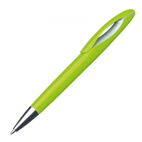Długopis plastikowy FAIRFIELD kolor jasnozielony