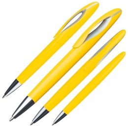 Długopis plastikowy FAIRFIELD kolor żółty