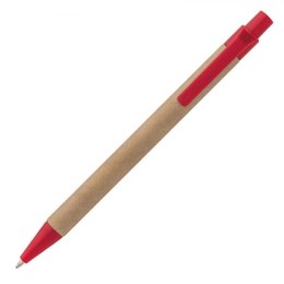 Długopis tekturowy BRISTOL kolor czerwony