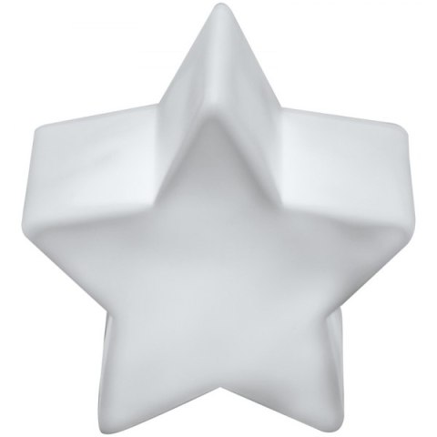 Lampka LED plastikowa STAR kolor biały