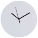 Zegar ścienny plastikowy VENICE kolor biały