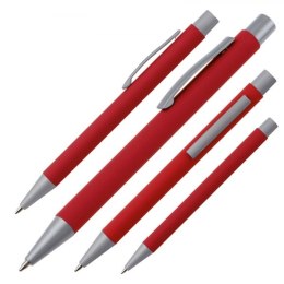 Długopis metalowy ABU DHABI kolor czerwony
