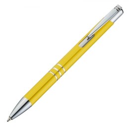 Długopis metalowy ASCOT kolor żółty