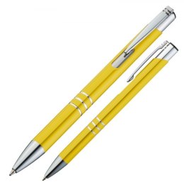 Długopis metalowy ASCOT kolor żółty