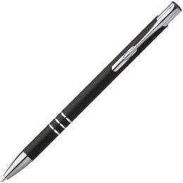 Długopis metalowy soft touch NEW JERSEY kolor czarny