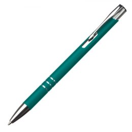 Długopis metalowy soft touch NEW JERSEY kolor zielony