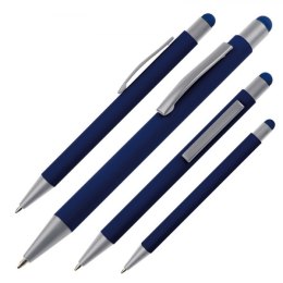 Długopis metalowy touch pen SALT LAKE CITY kolor granatowy