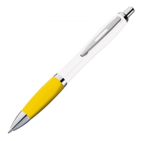 Długopis plastikowy KALININGRAD kolor żółty
