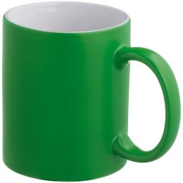Kubek ceramiczny THESSALONIKI 300 ml kolor zielony