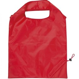Torba na zakupy składana 190T ELDORADO kolor czerwony