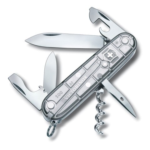 Scyzoryk Spartan silvertech transparentny Victorinox kolor przeźroczysty